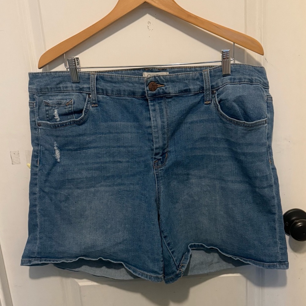 Jessica Simpson Blue Jean Shorts Relaxed Fit